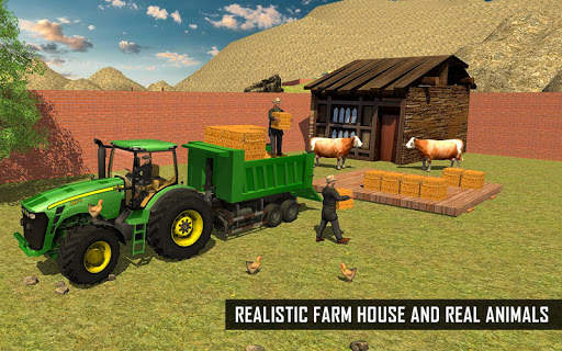Real Offroad Farm Tractor Driving : Driving Game screenshot 21