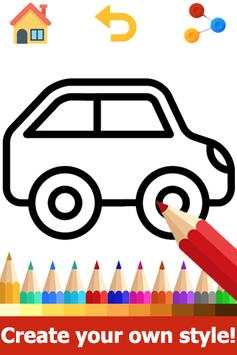 Car Coloring Pages - Car Colouring Games screenshot 1