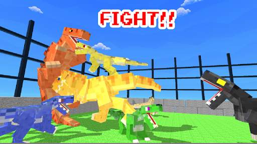Blocky Dino Park Apex Arena screenshot 3