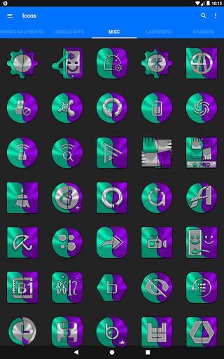 Teal and Purple Icon Pack screenshot 21
