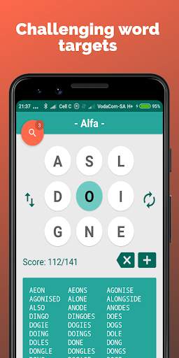 9 Letter Jumble - Anagram Games screenshot 1