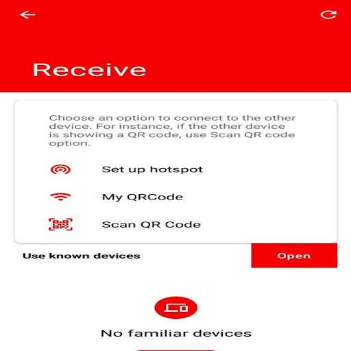 X Sender - Share apps & Files screenshot 1