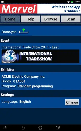Marvel LeadScanner screenshot 1