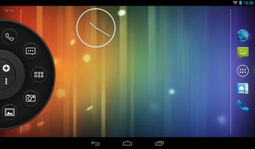 Dark - Wheel Launcher Theme screenshot 3