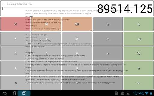 Floating Calculator Free screenshot 7