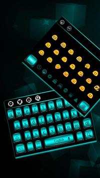 Business Black Blue Keyboard screenshot 1