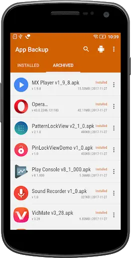 App backup & restore - Apk backup screenshot 3