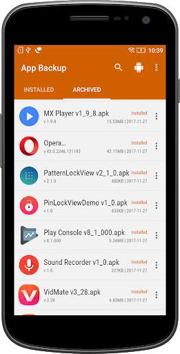 App backup & restore - Apk backup screenshot 3