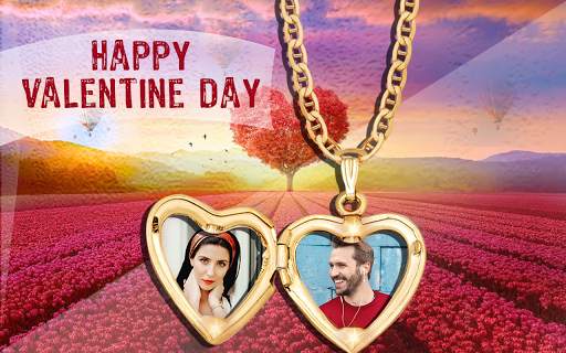 Valentine day love photo frame screenshot 7
