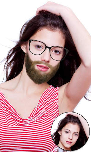 Hair Beard Mustache Face Filters for Face Swap screenshot 4