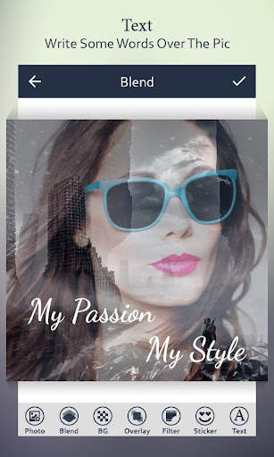 Blend Me Photo Collage, Editor screenshot 7