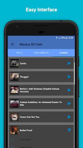 50 Cent music : Toda la música de 50 Cent screenshot 3