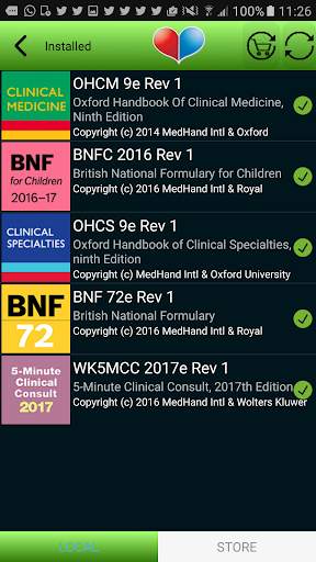 MedHand Mobile Libraries screenshot 1