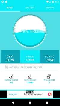 Phone - Ram Booster - (Cleaner) / Battery Doctor screenshot 1