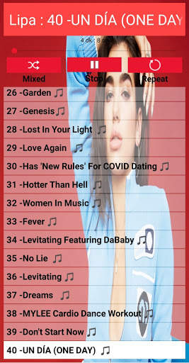Dua Lipa 2021 Offline Songs screenshot 1