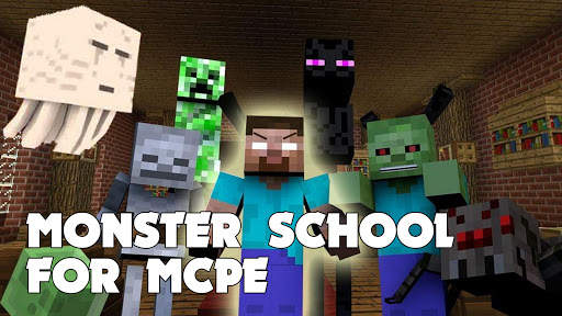 👨Monster School Mod for MCPE🏫 screenshot 2