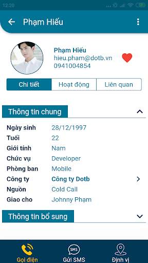 Boost Sales -  CRM cho thiết bị di động screenshot 4