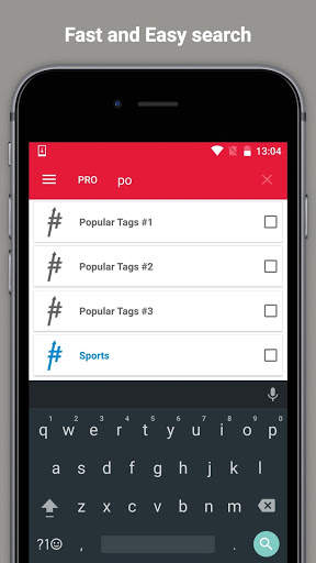 Hashtag Supertags screenshot 3