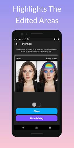 Mirage - Detect Image Editing screenshot 2