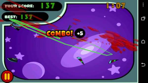 Space Zombie Slasher screenshot 2