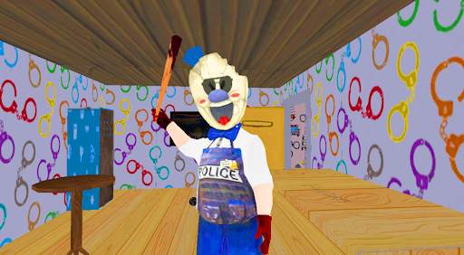 Granny Ice Scream Police: The scary Game Mod screenshot 1