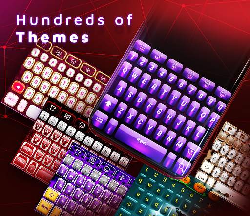 Red Keyboard Themes & Wallpape screenshot 4