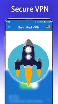 UNLIMITED VPN: Free VPN & Fast Video Proxy screenshot 1