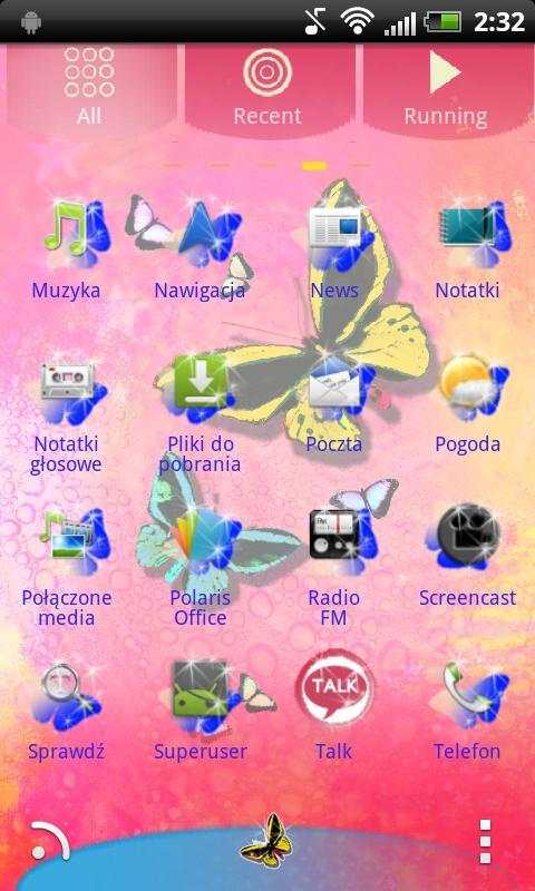Butterfly GO Launcher Theme screenshot 5