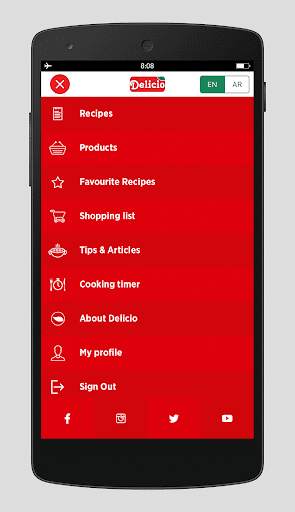 Delicio Recipes & Shopping List screenshot 1