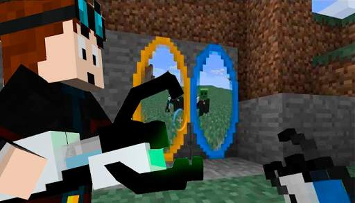 Portal Gun Mod for Minecraft PE screenshot 3