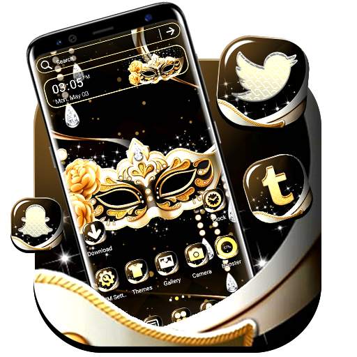 Carnival Mask Launcher Theme 1.0