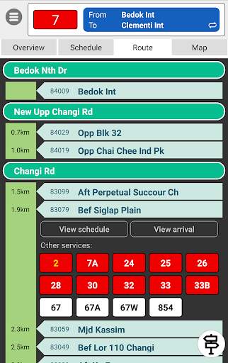 SingBUS: Next Bus Arrival Info screenshot 8