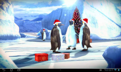 Christmas Edition: Penguins 3D screenshot 4