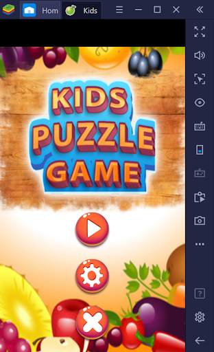 Kids Fruits Puzzle Game screenshot 1
