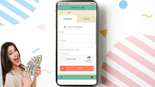 Shorte.st App - URL shortener Earn Money स्क्रीनशॉट 3