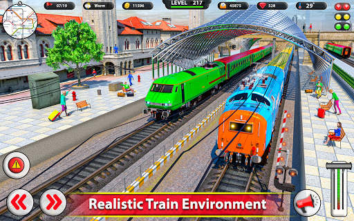 City Passenger Train Driving Simulator Game screenshot 3