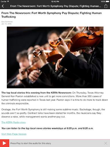 KERA Public Media App screenshot 4