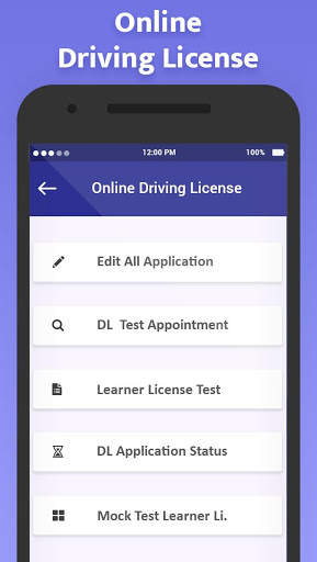 Driving Licence Apply Online screenshot 2