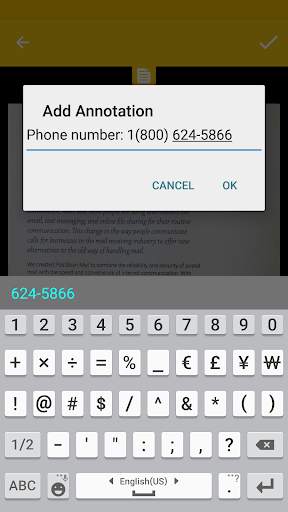 Docfy Lite - Scan to Fax screenshot 7