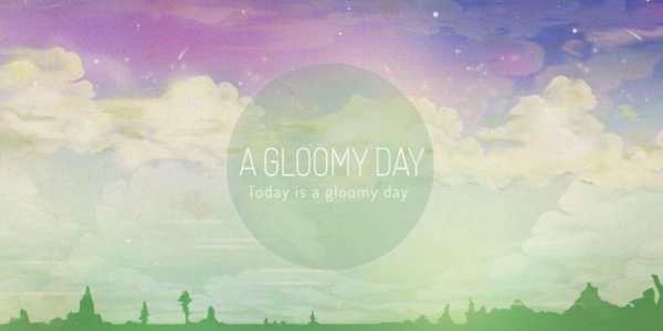 A Gloomy Day GO Launcher Theme screenshot 1