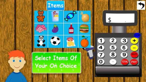 Kids Cash Register Supermarket screenshot 2