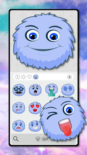 ملصقات ايموجي Fluff Ball 1 تصوير الشاشة
