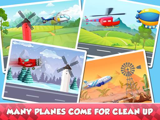 Airplane wash Games for kids screenshot 3