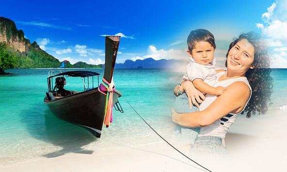 Beach Photo Frames 4 تصوير الشاشة