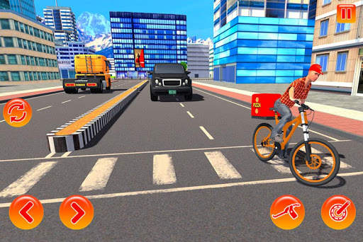 BMX Bicycle Pizza Delivery Boy screenshot 3