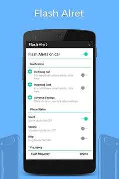 Flash Alerts on Call and SMS 3 تصوير الشاشة
