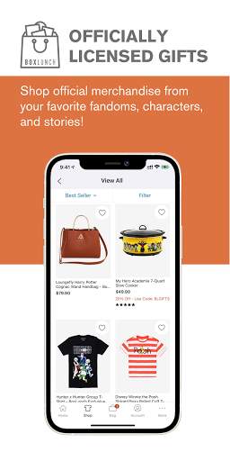 BoxLunch App 4 تصوير الشاشة