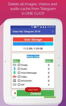 Clean My Telegram 2019 screenshot 3