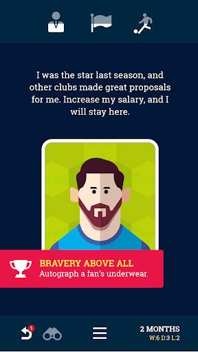Soccer Kings - Football Team Manager Game screenshot 1