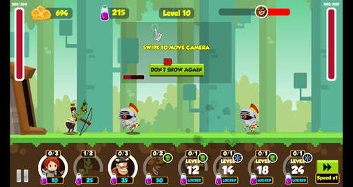 BATTLE OF HEROES : castle crush screenshot 3
